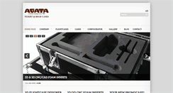Desktop Screenshot of agata-flightcases.com